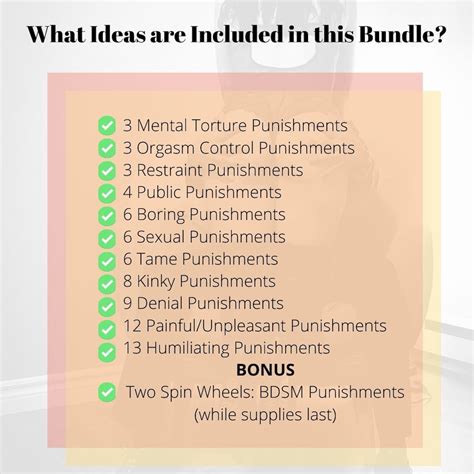 BDSM Punishment: 30 Ideas For Kinky Pleasure .